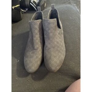 Dr. Scholl's Shoes Women's Rate Ankle Boot Grey Suede Size 9